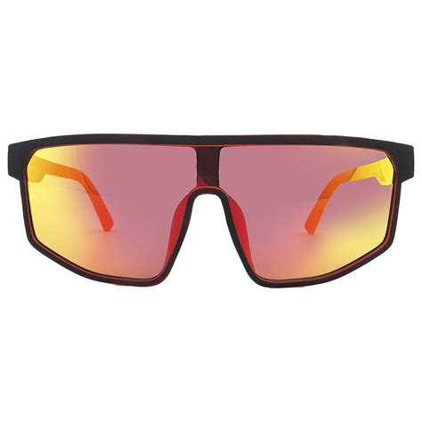 skechers bordeaux mirror shield mens sunglasses se