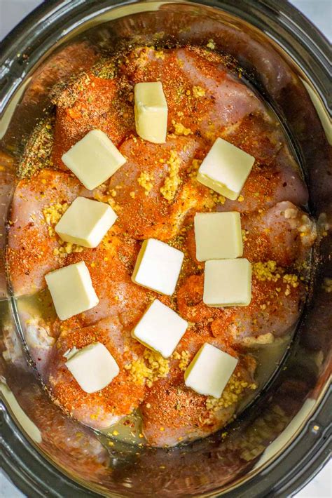 Slow Cooker Chicken Thighs - Upstate Ramblings