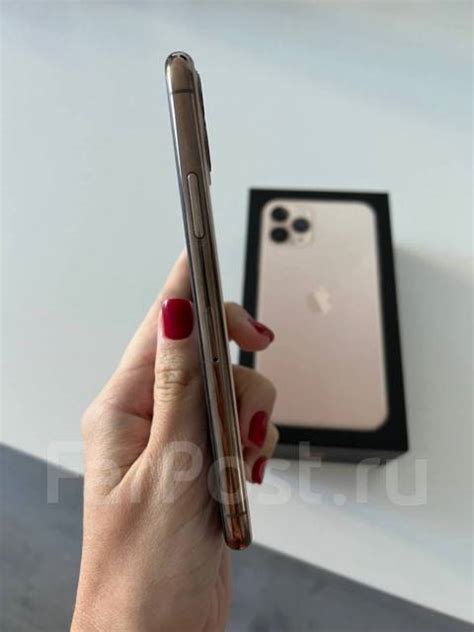 Apple iPhone 11 Pro 256GB GOLD Ростест, 5.80", моноблок, золотой, б/у ...