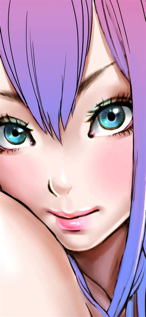 1242x2688 yamashita shunya, anime, girl Iphone XS MAX Wallpaper, HD ...