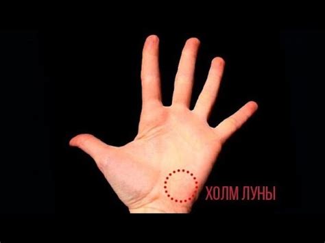 что за линии у меня на холме луны? хиромантия - YouTube