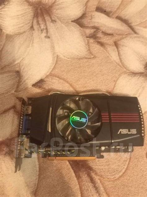 Видеокарта gtx 550ti от ASUS, б/у, в наличии. Цена: 3 000₽ во Владивостоке