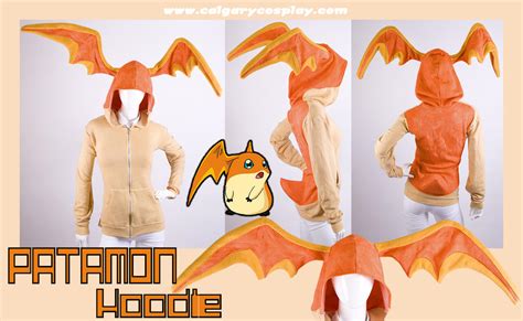 Digimon Cosplay Patamon Hoodie by KayPikeFashion on DeviantArt