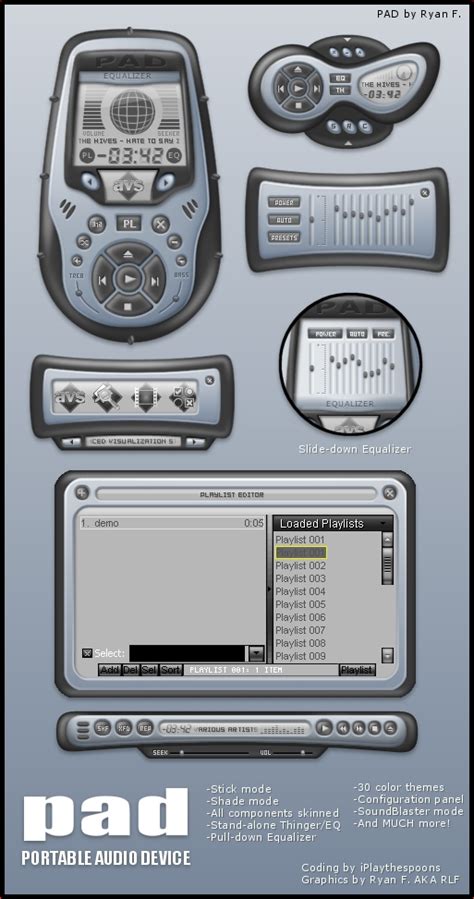 Winamp Skins on Behance