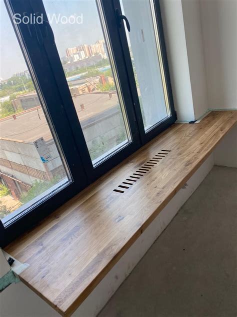 Изготовление подоконников - SOLID Wood