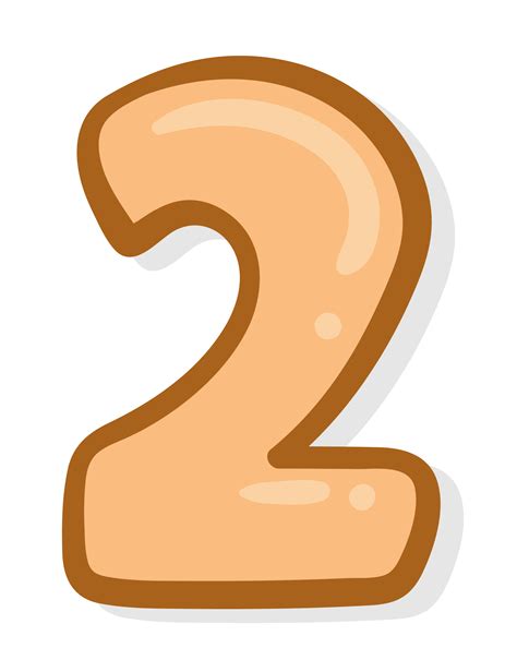 2 Number Png Images Transparent Background Png Play Images