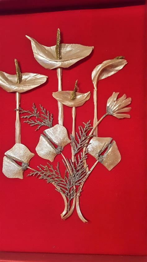 Картина из рыбьих косточек
