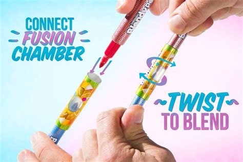 Blendy Pens: Color-blending art marker kit.