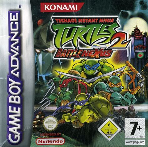 Teenage Mutant Ninja Turtles 2: Battle Nexus (2004) Game Boy Advance ...