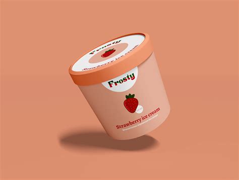 Frosty ice cream | Behance