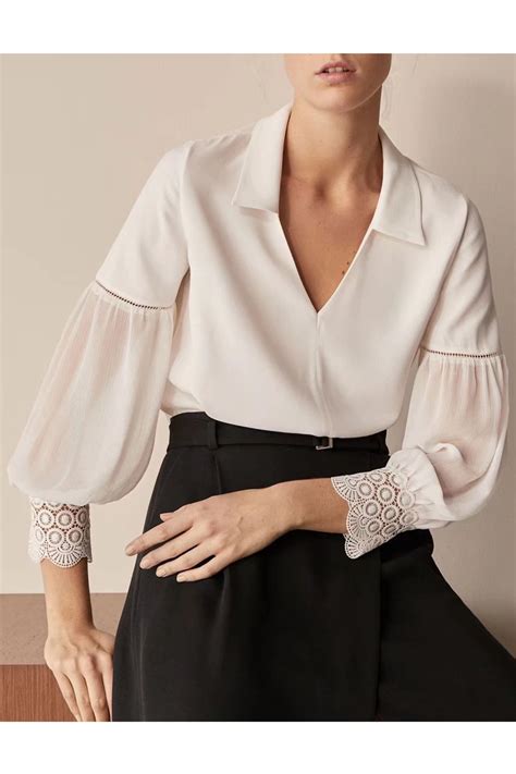 Белые блузки 2024 (61 фото) - картинки и фото fashionhot.club