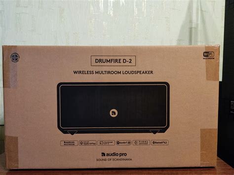 Портативная акустика Audio Pro Drumfire D-2, серый AUDIO PRO Drumfire D ...