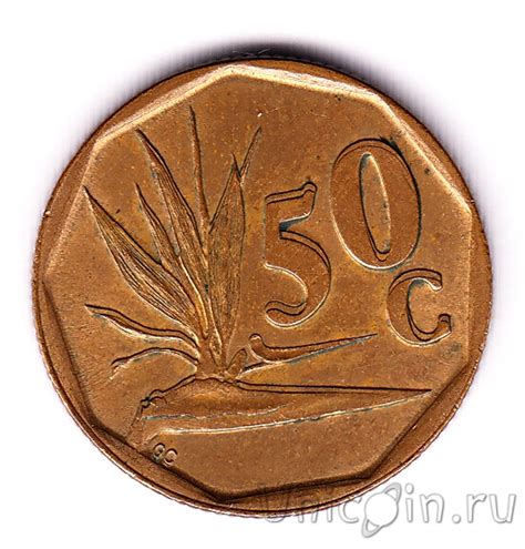 ЮАР 50 центов 1994. Интернет-магазин монет UniCoin