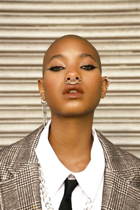 by Nano on Willow in 2025 | Model face, Cool hairstyles, Face jewellery