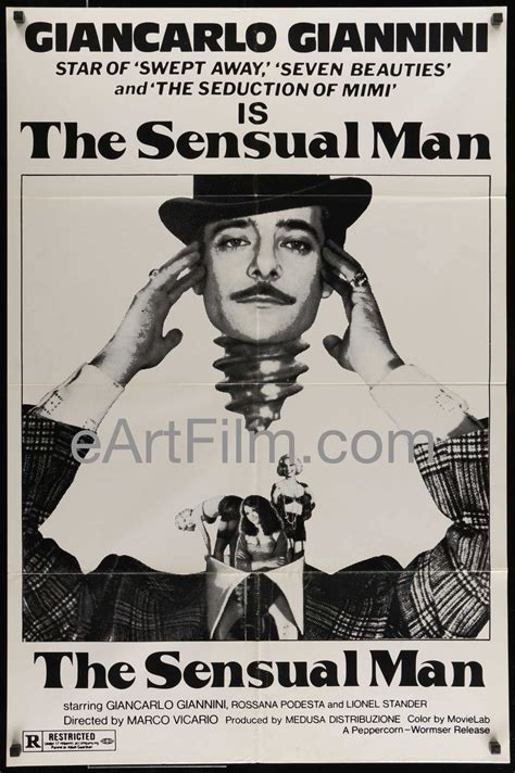 Sensual Man-Giancarlo Giannini-Rossana Podesta-Lionel Stander-1977