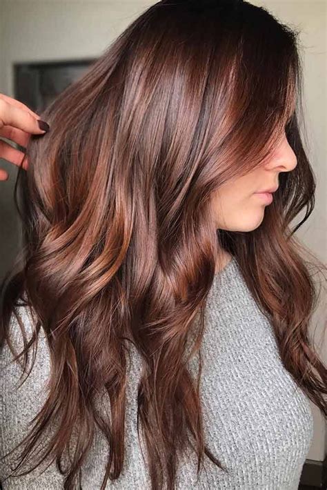 auburn chocolate brown hair   perfect shade