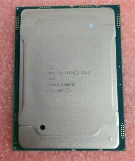 Intel Xeon Gold 5120 Fourteen-Core 2 20GHZ SR3GD LGA3647 Server CPU ...