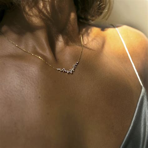 Scattered Diamond Necklace – CIEL