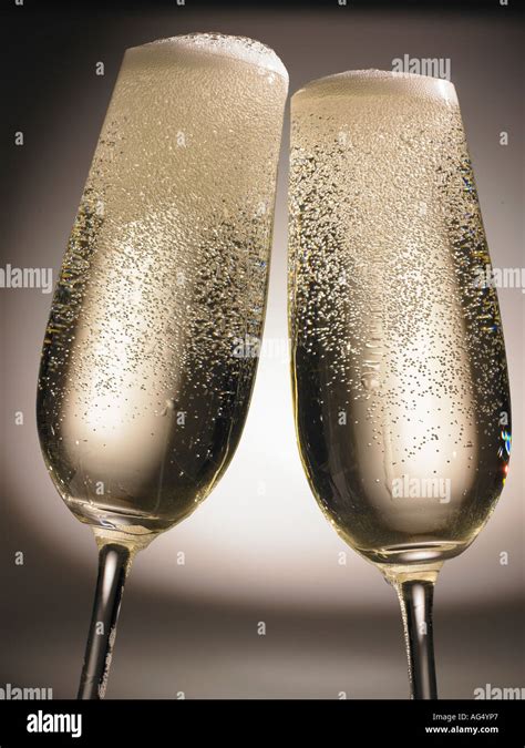 champagne flutes Stock Photo - Alamy