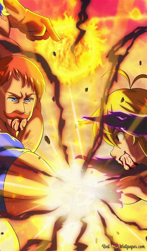 Escanor Vs Meliodas FanArt 2K wallpaper download