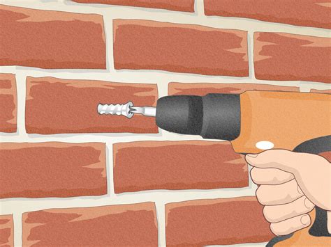 how to drill brick