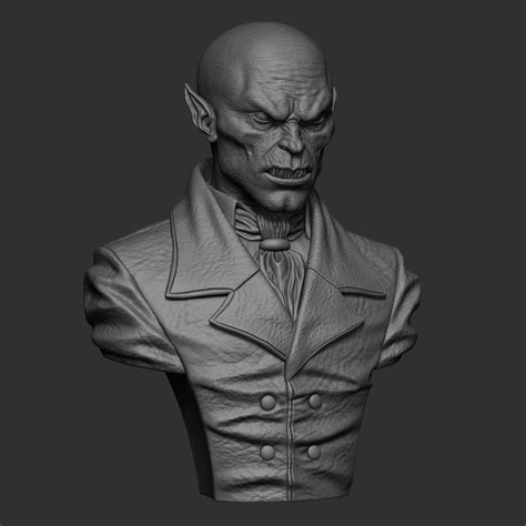 👤 Busto Nosferatu・Archivo 3D Gratis para Impresión 3D・Cults