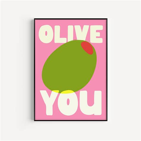 Olive You Print – Twisted Rebel Designs