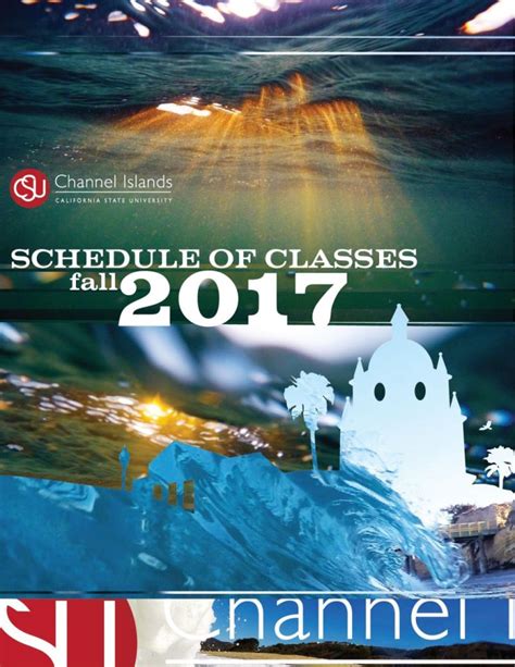 Catalog & Schedule of Classes - Academic Programs - CSU Channel Islands