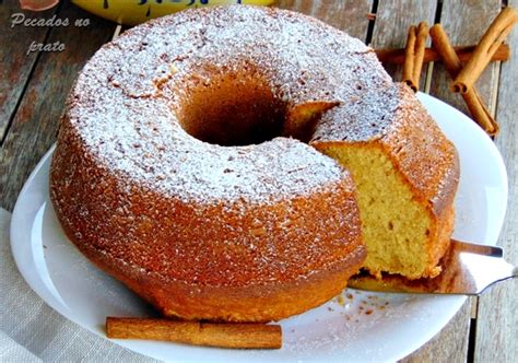 Bolo De Iogurte E Canela - Bolo de iogurte com aroma de canela - Receitas de pecados no prato