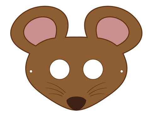 Máscara De Rato Para Imprimir