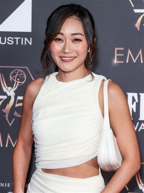 KAREN FUKUHARA at First 75th Emmys Season Red Carpet Event in Los