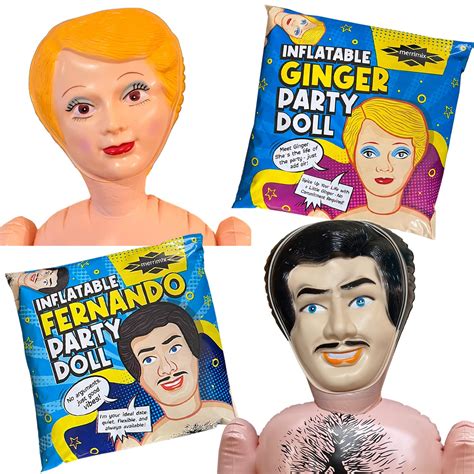 merrimix Inflatable Blow Up Doll for Parties, Pranks, Bachelor