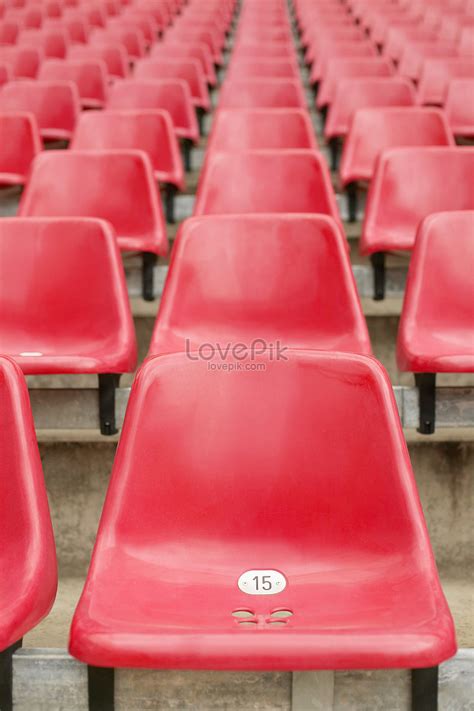 stadium red seats image  picture    lovepik
