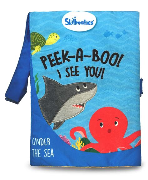 Skillmatics Peek A Boo I See You Underwater Animal Theme Interactive S