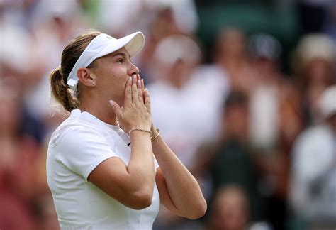 Amanda Anisimova relishes Centre Court debut at Wimbledon | Inquirer Sports