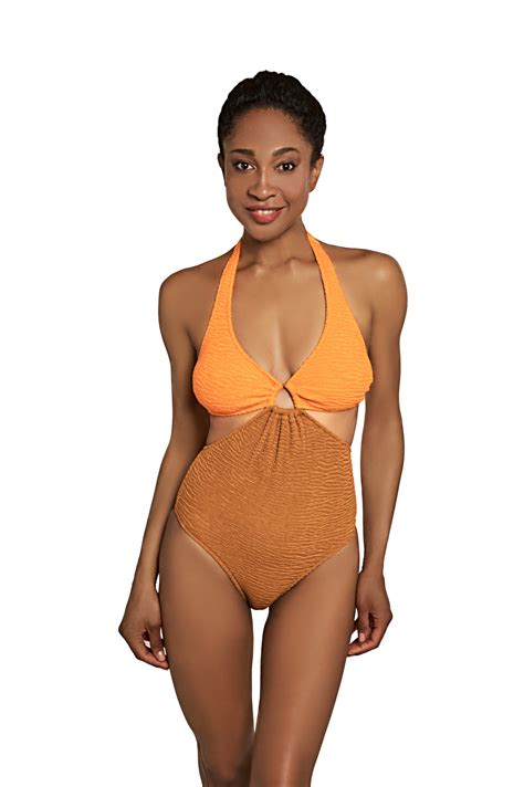 Luna Crinkle One Piece Swimsuit – Moncherie by Liliana Sacaza Swimwear