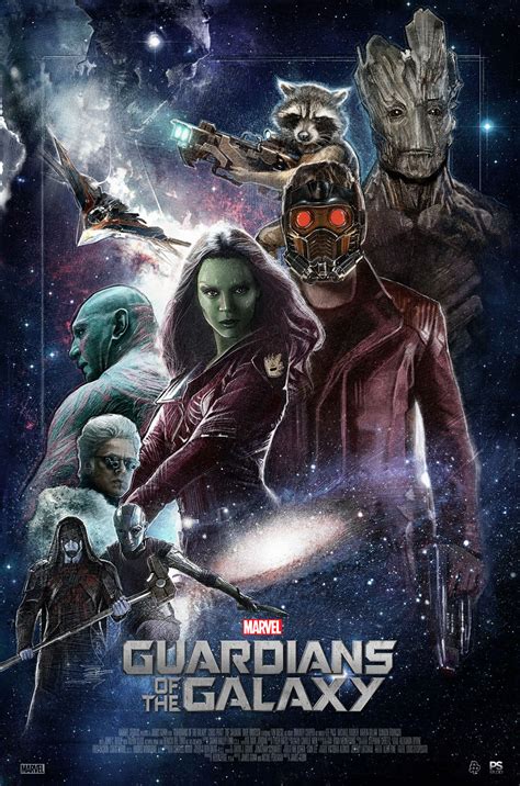 guardians   galaxy  behance