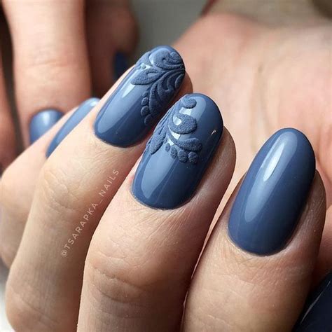 Дизайны с вензельями | Pretty nails, Chic nails, Oval nails