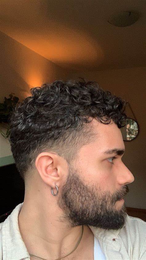 Low Fade Curly Hair