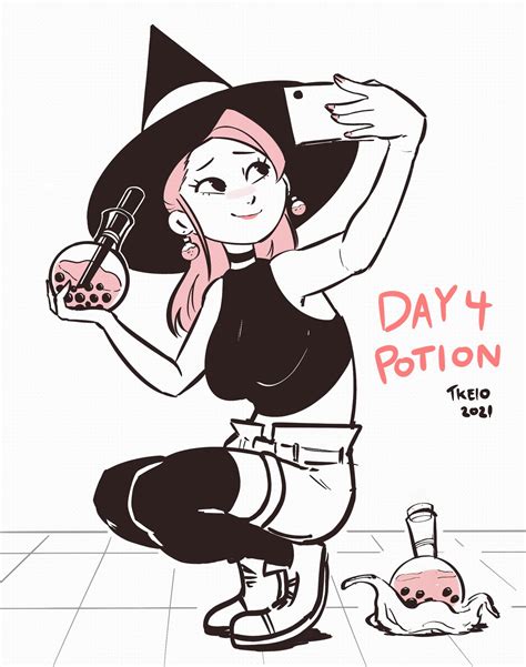 Boba Witch for an October challenge I’m behind on ・ popular.pics