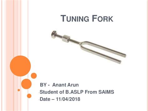 Tuning fork