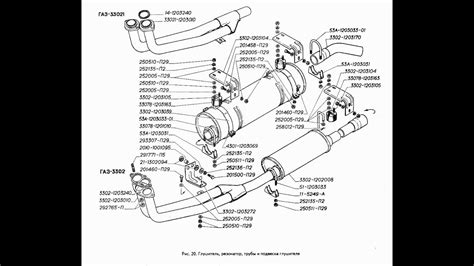 Замена глушителя у Газели (ГАЗ-2705 двигатель 4026). Часть 2 - YouTube