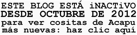 Las Cositas de Acapu