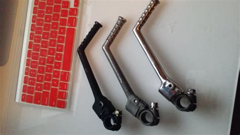 Kick start lever