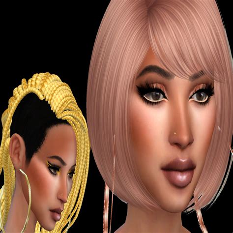 newluxurioussims4 small nose ring - The Sims 4 Create a Sim - CurseForge