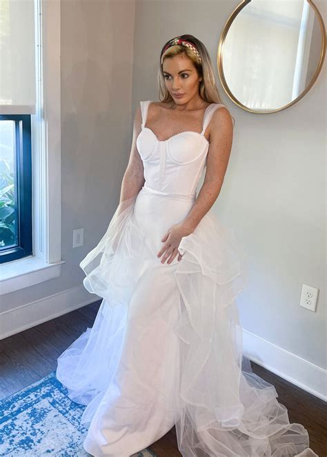 Corset Mermaid Wedding Dress with Detachable Tulle Train – Haus of Lace