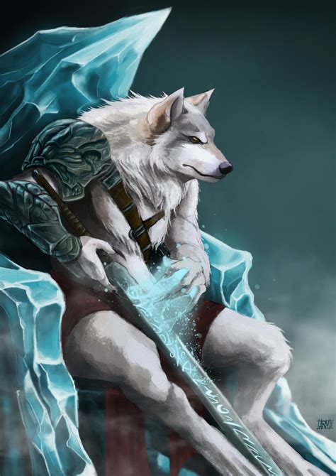 wolf king  adrianriom  deviantart