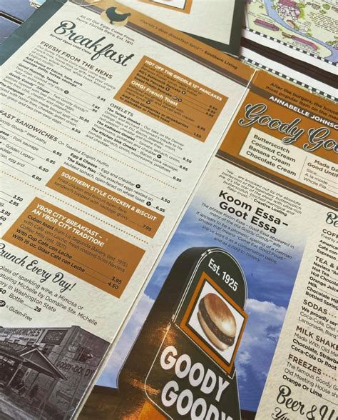 The full menu is back at Goody... - Goody Goody Burgers