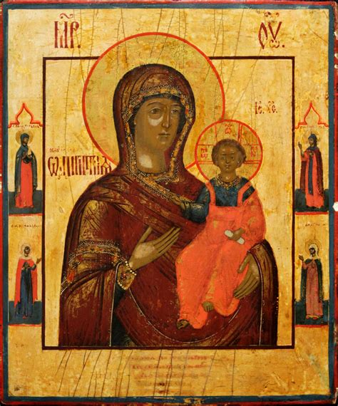 Our Lady Hodegetria of Smolensk | Antiques & Collectibles Paretski