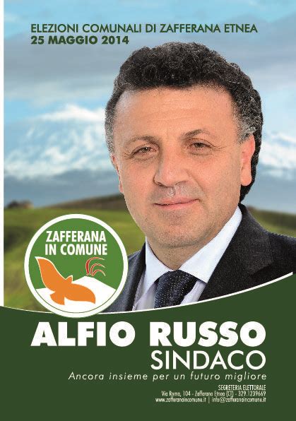 I nostri Candidati: Alfio Russo #ZafferanainComune #AlfioRussoSindaco